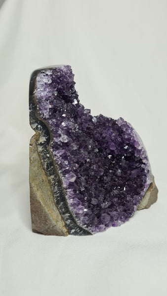 Amethyst Cluster A Grade Polished cut - 1.5kg