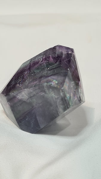 Fluorite polished free form - unique piece - 135g