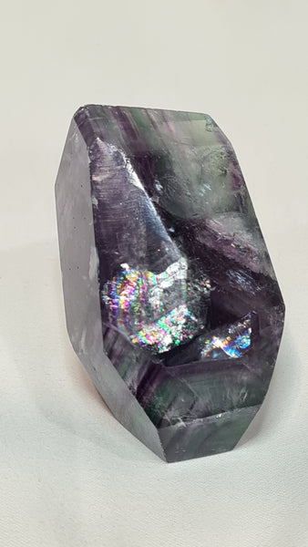 Fluorite polished free form - unique piece - 135g