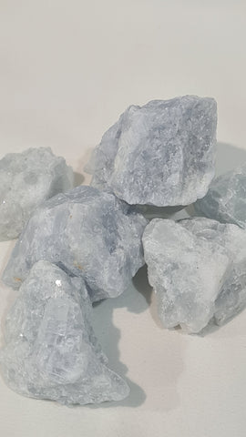 Blue Calcite rough chunk 3.5 - 4 cm