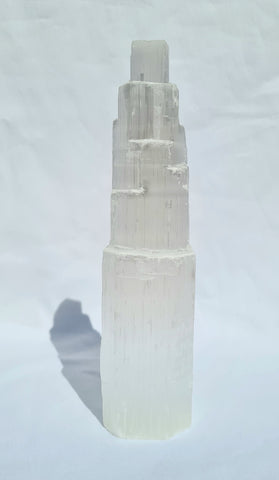 Selenite tower - 15cm