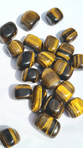 Tigers Eye Tumbled Stone