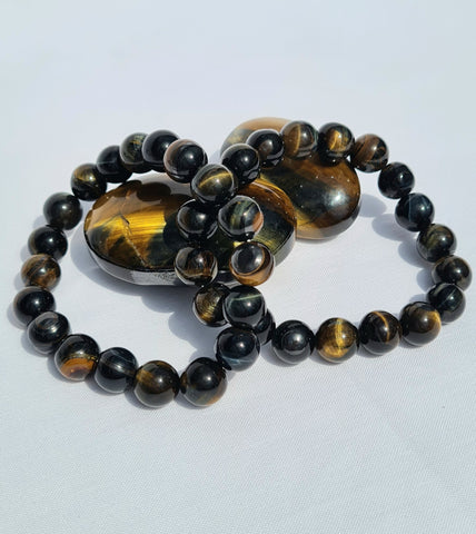 Blue Tigers Eye Bracelet