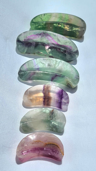 Flourite bowls - Moon Shape
