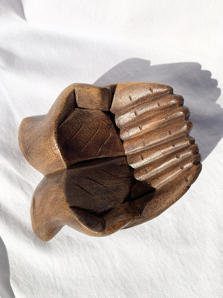 Cupped Hands Tumble Bowl