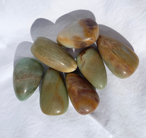 Agate palm stone