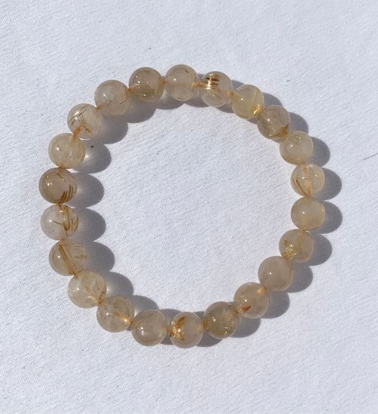 Rutilated Quartz Bracelet