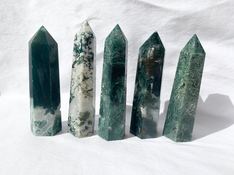 Moss Agate Point - 10.5-11 cm